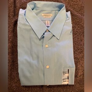 Men’s blue dress shirt